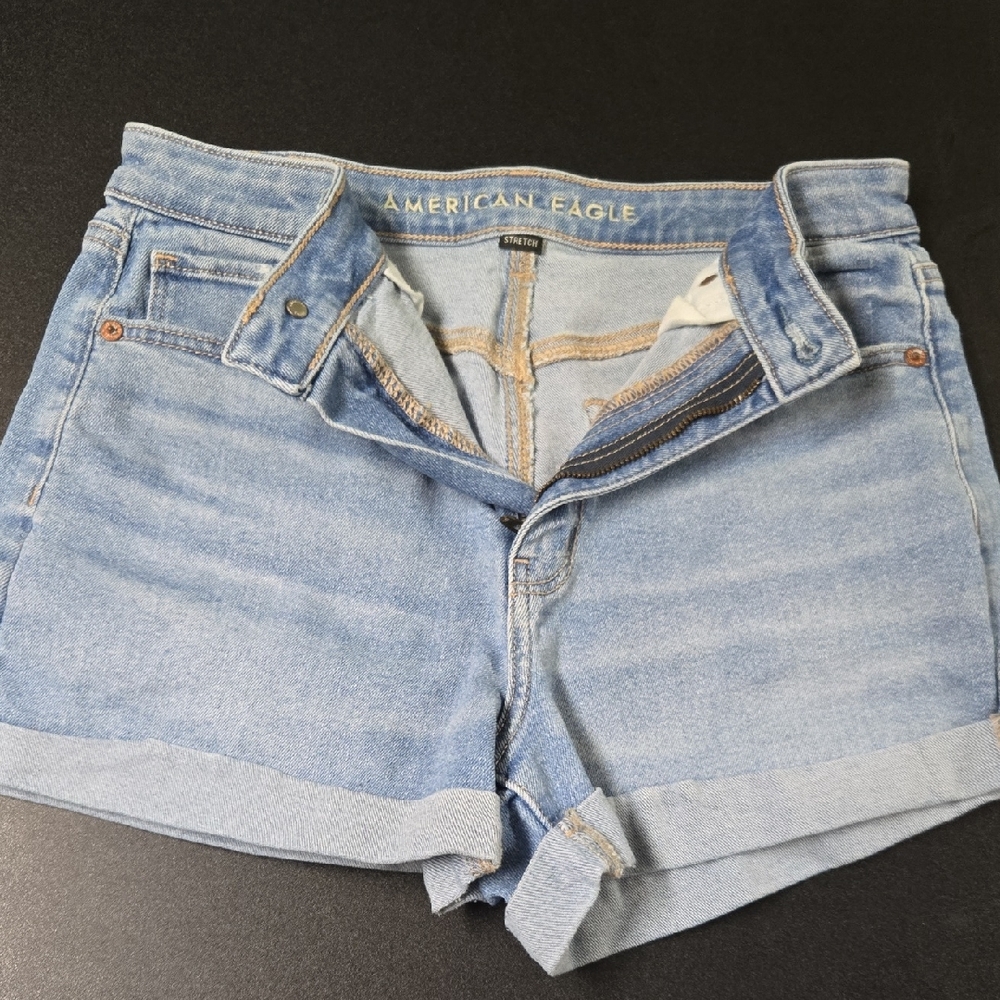American Eagle Outfitters Light Blue Jean Shorts